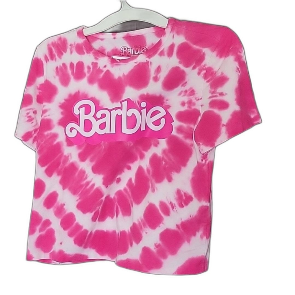 Barbie Logo Heart Tie-Dye Girls Baby T-Shirt 65th Anniversary 2023 - Picture 14 of 14